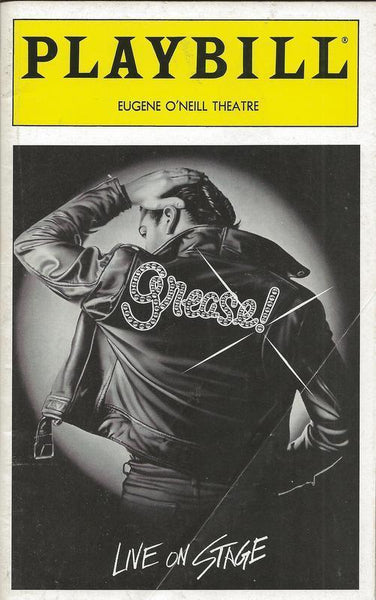 Grease Cast Signed 1996 Playbill w/ Joseph Barbara Marcia Lewis