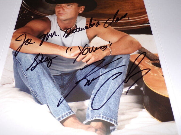 Kenny Chesney Signed Framed 16x20 Photo & CD Display Inscribed to Classroom