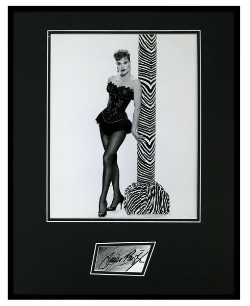 Janis Paige Signed Framed 16x20 Poster Photo Display General Hospital