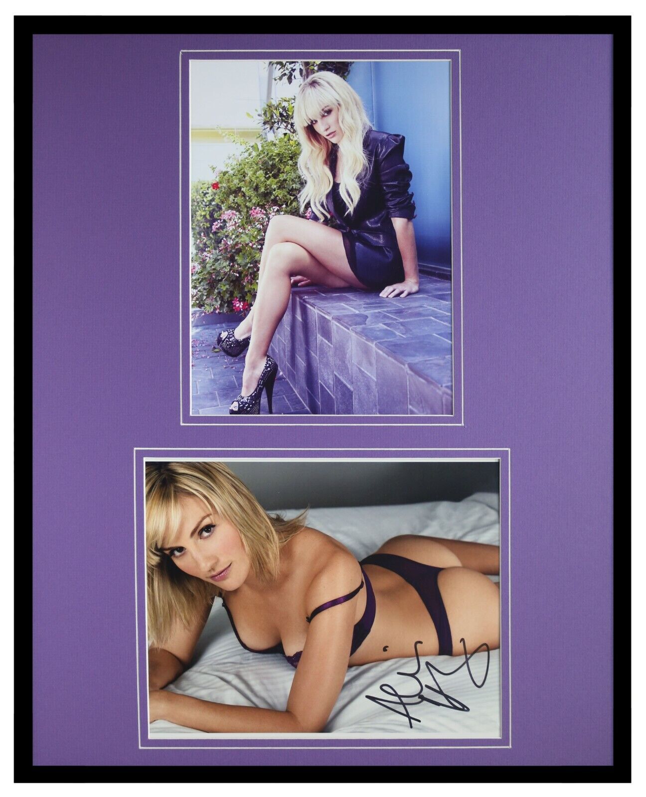 Alison Haislip Signed Framed 16x20 Photo Display AW Attack of the Show