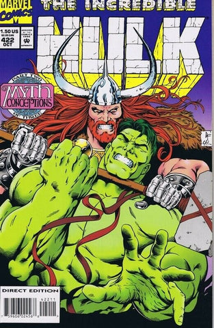 Incredible Hulk #422 ORIGINAL Vintage 1994 Marvel Comics 