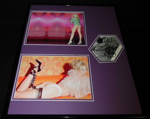 Debbie Gibson Signed Framed 16x20 Lingerie Photo Set C