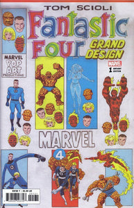 Fantastic Four Grand Design #1 2019 Marvel Comics Tom Scioli Variant Cover