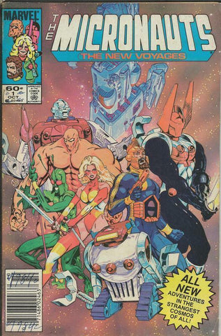 Micronauts #1 ORIGINAL Vintage 1984 Marvel Comics 