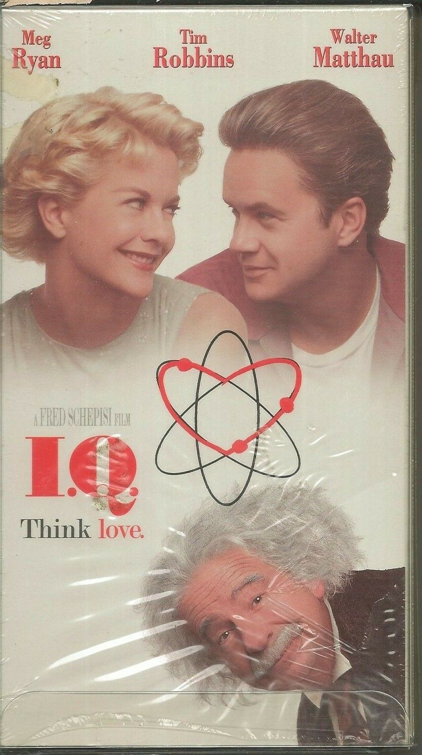 IQ VINTAGE VHS Cassette Meg Ryan Tim Robbins Walter Matthau