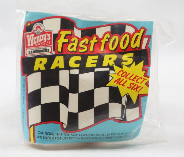 VINTAGE SEALED 1990 Wendy's Restaurant Frosty Fast Food Racers 