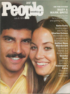 People Weekly Magazine July 8 1974 Suzy & Mark Spitz Gene Kelly