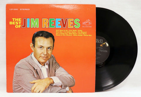 VINTAGE The Best of Jim Reeves LP Vinyl Record Album LSP-2890