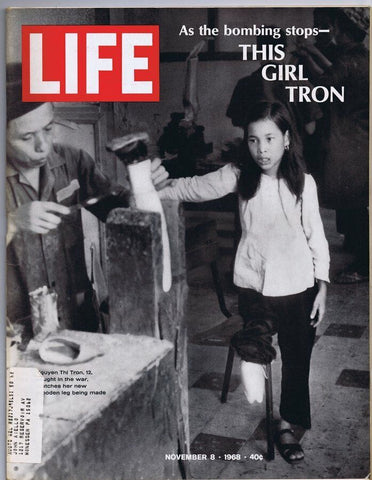 ORIGINAL Vintage Life Magazine November 8 1968 This Girl Tron