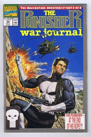 Punisher War Journal #32 ORIGINAL Vintage 1991 Marvel Comics 