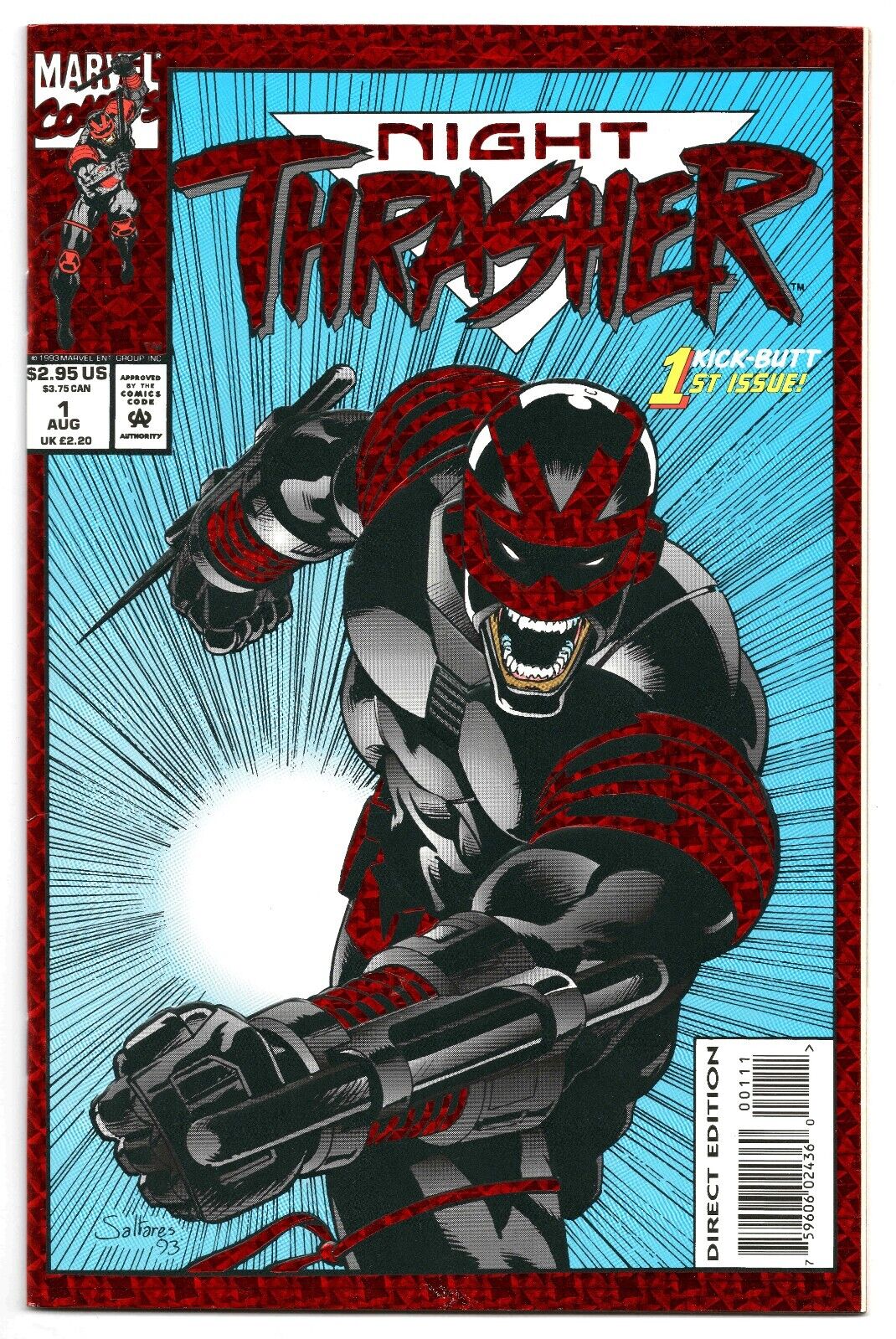 Night Thrasher #1 VINTAGE 1993 Marvel Comics