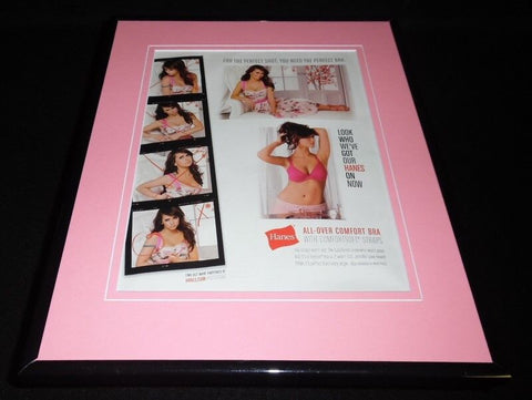 Jennifer Love Hewitt 2007 Hanes Bra Framed 11x14 ORIGINAL Vintage Advertisement 