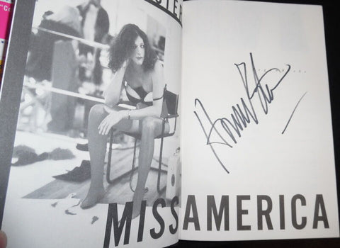 Howard Stern Signed 1995 Miss America 1st Edition Hardback Book JSA Sirius WNBC