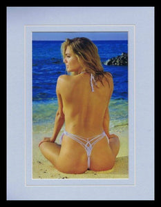 Kate Upton 2018 Thong Swimsuit Framed 11x14 Photo Display 