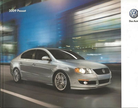 ORIGINAL Vintage 2009 Volkswagen VW Passat Brochure Sales Book