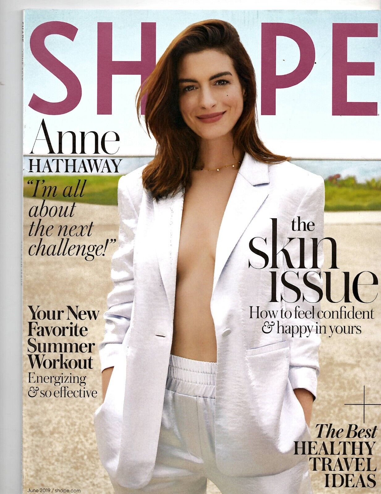 June 2019 Shape Magazine Anne Hathaway