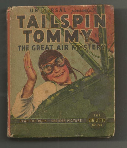 Tailspin Tommy Great Air Mystery ORIGINAL Vintage 1936 Whitman Big Little Book 