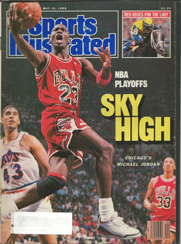 ORIGINAL Vintage May 16 1988 Sports Illustrated Magazine Michael Jordan