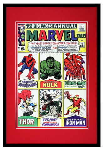 Marvel Tales #1 Spider-Man Framed 12x18 Official Repro Cover Display