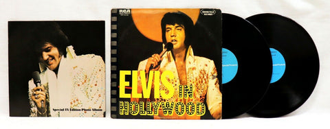 VINTAGE Elvis Presley in Hollywood 2x LP Vinyl Record Album DPL2-0168