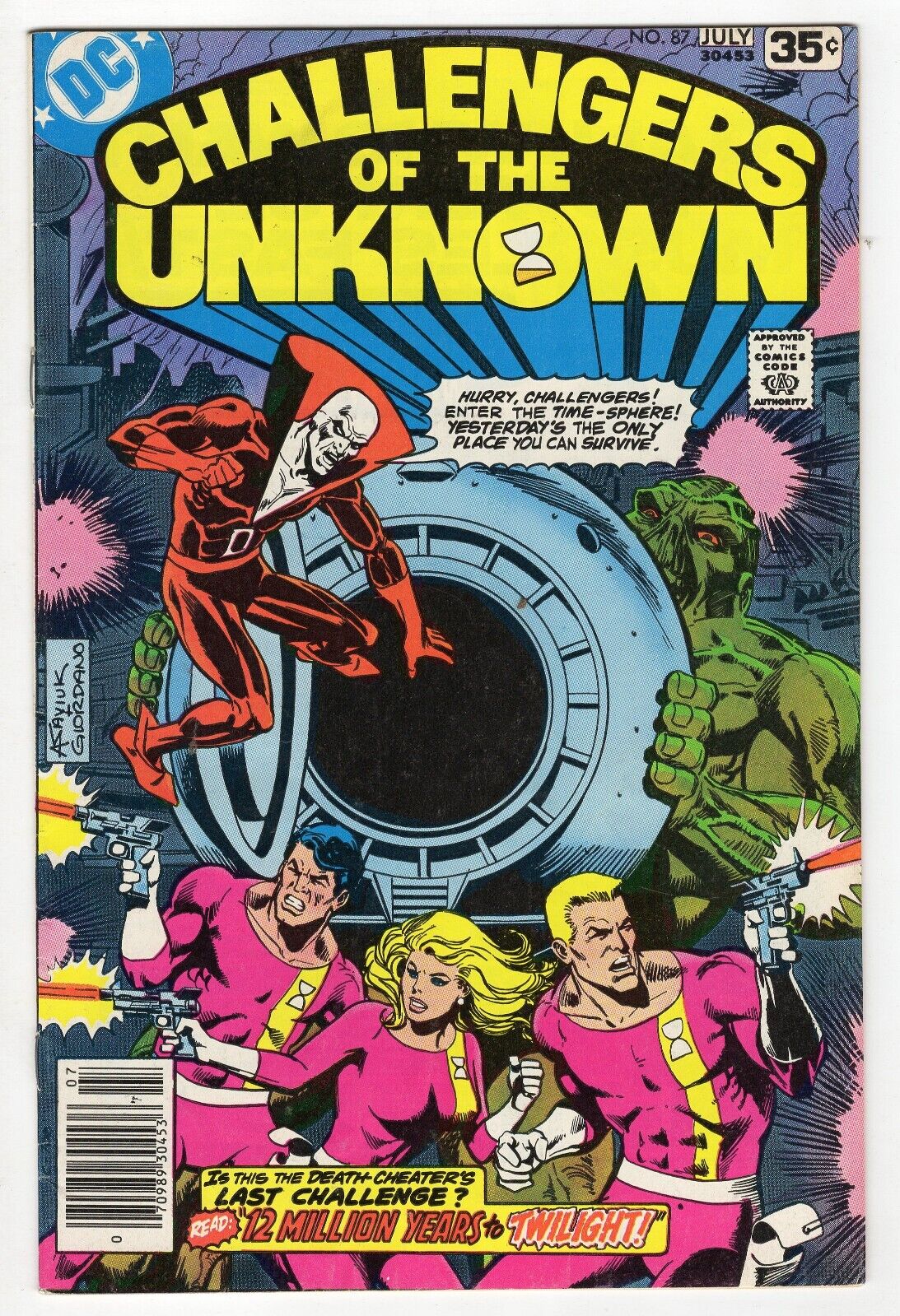 Challengers of the Unknown #87 VINTAGE 1978 DC Comics