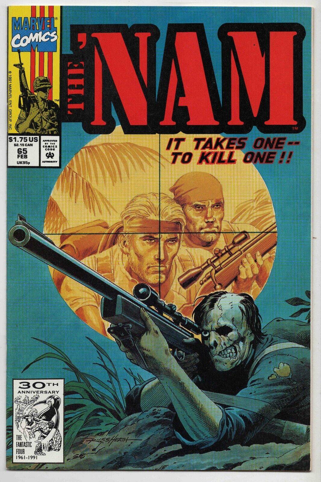 The Nam #65 VINTAGE 1992 Marvel Comics