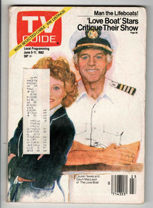 June 5 1982 TV Guide Love Boat Gavin Macleod Lauren Tewes