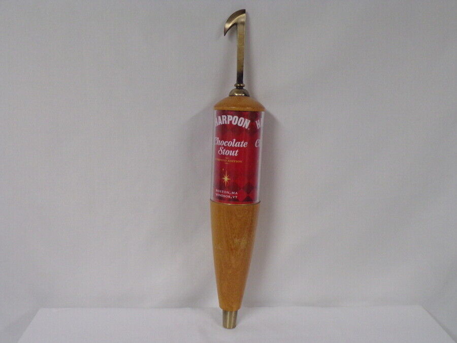 ORIGINAL Harpoon Chocolate Stout Beer Tap Handle