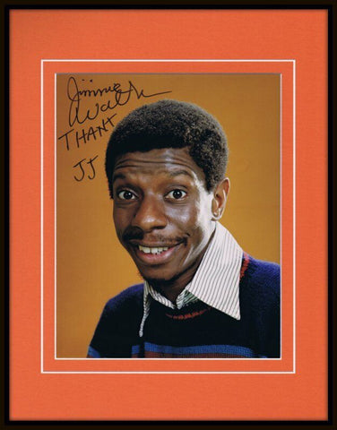 Jimmie JJ Walker Signed Framed 11x14 Photo Display AW Good Times Dyn-o-mite