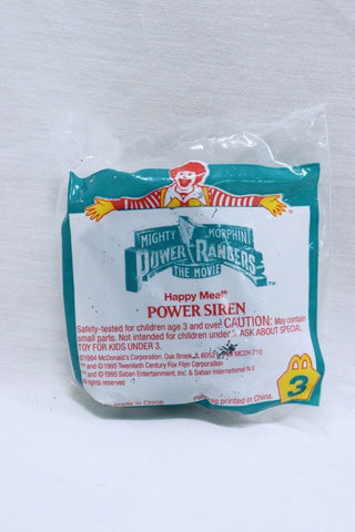 VINTAGE SEALED 1995 McDonald's Power Ranger Siren