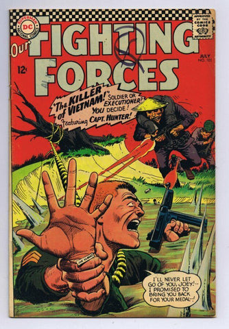 Our Fighting Forces #101 ORIGINAL Vintage 1966 DC Comics 