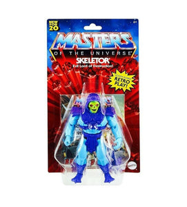 NEW SEALED 2020 Mattel Masters of the Universe Skeletor Retro Action Figure 5.5"