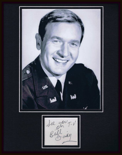 Bill Daily Signed Framed 11x14 Photo Display  