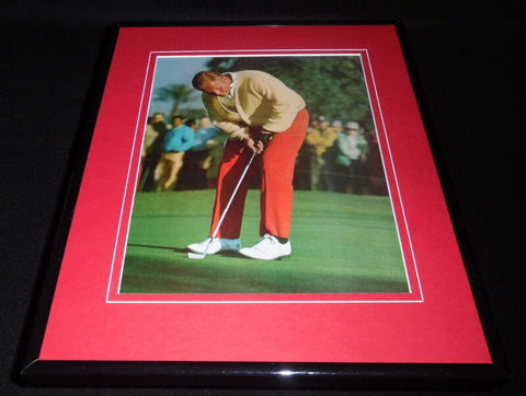 Jack Nicklaus 1969 Putting Framed 11x14 Photo Display 