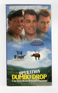 Operation Dumbo Drop VINTAGE VHS Cassette Danny Glover Ray Liotta