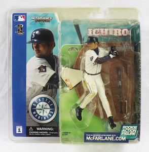 VINTAGE 2002 McFarlane Series 1 Ichiro Suzuki Action Figure Mariners