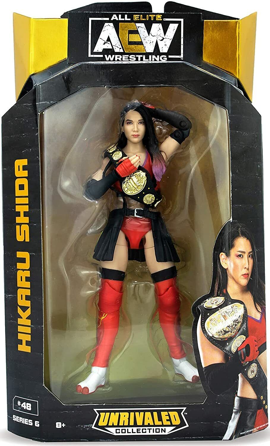 NEW SEALED 2021 AEW Hikaru Shida Action Figure