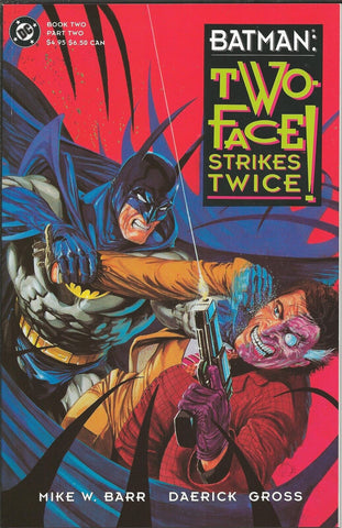 Batman Two-Face Strikes Twice #2 ORIGINAL Vintage 1993 DC Comics 