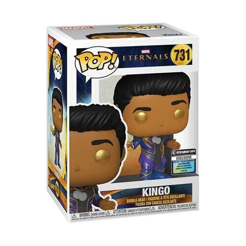 NEW SEALED 2021 Funko Pop Figure Eternals Kingo w/ card EE Exclusive