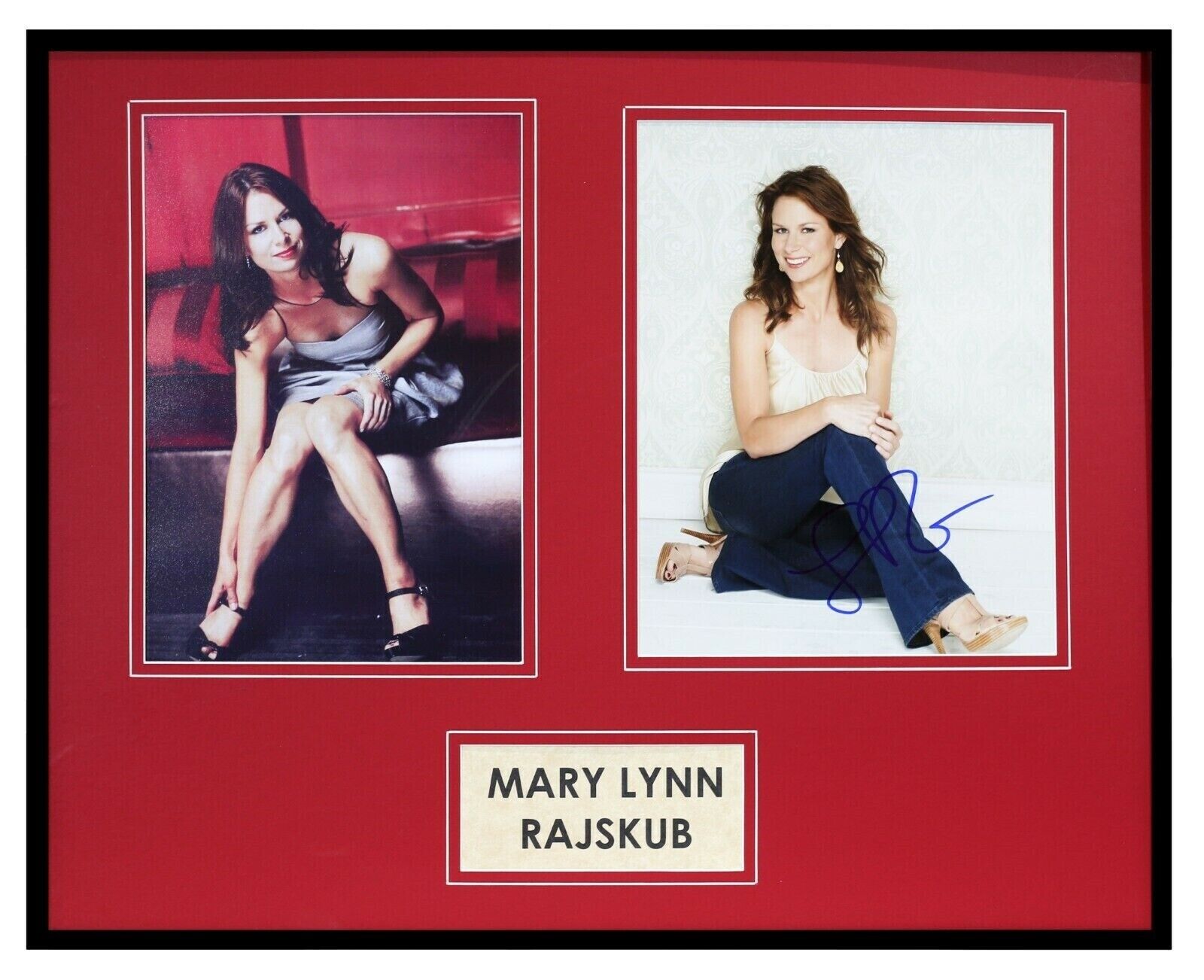 Mary Lynn Rajskub Signed Framed 16x20 Photo Set AW 24