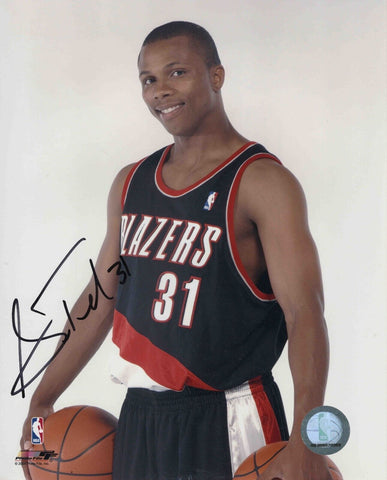 Sebastian Telfair Signed 8x10 Photo Blazers