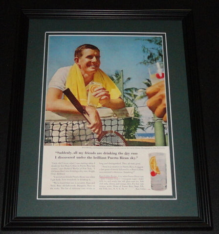 1959 Puerto Rican Rum 11x14 Framed ORIGINAL Vintage Advertisement Poster B