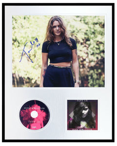 Tove Lo Signed Framed 16x20 Queen of the Clouds CD & Photo Set JSA