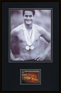 Greg Louganis Signed Framed 11x17 Photo Display 