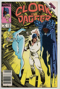 Cloak and Dagger #4 VINTAGE 1986 Marvel Comics