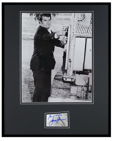 James Garner Signed Framed 16x20 Photo Display Maverick 