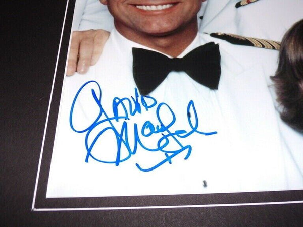 The Love Boat Cast Signed Framed 16x20 Photo Display AW 