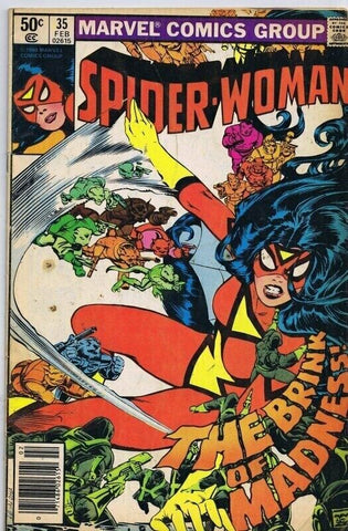 Spider Woman #35 ORIGINAL Vintage 1981 Marvel Comics  