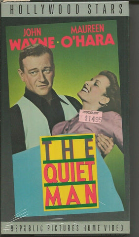 Quiet Man VINTAGE VHS Cassette John Wayne Maureen O'Hara