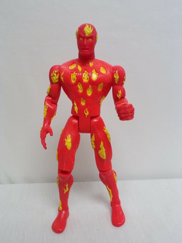 ORIGINAL Vintage Marvel Toy Biz Fantastic Four Human Torch 10" Action Figure